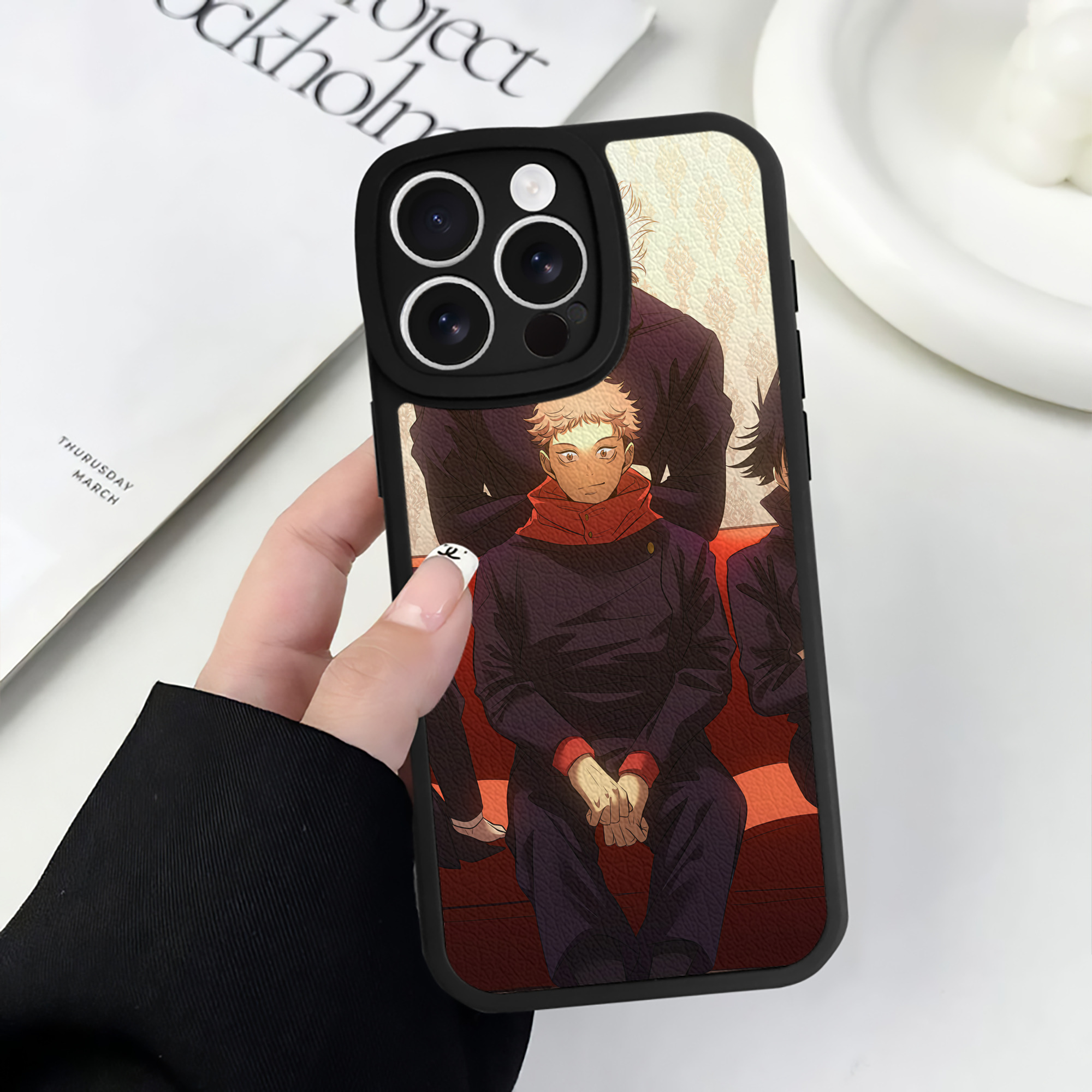 （画像用） SPY×FAMILY间谍家家酒 【iPhone 16シリーズ対応】シリコンスマホケース（レザー調） 材質：シリコン